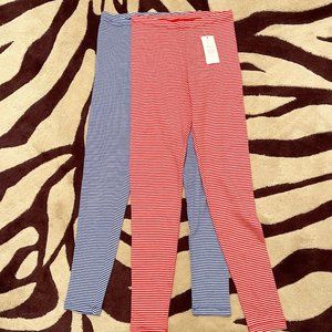 Tea Collection Matching Set Stripped Leggings